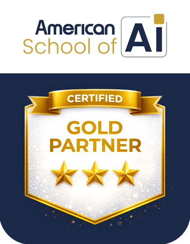 American School of AI Gold Partner